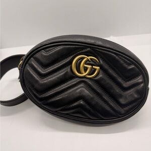 Gucci GG Marmont Matelassé belt bag